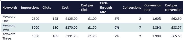 Google Ads Data With Conversion Tracking